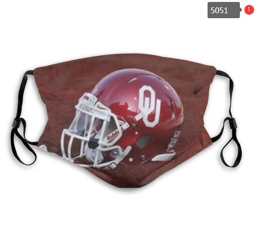 NCAA Oklahoma Sooners #4 Dust mask with filter